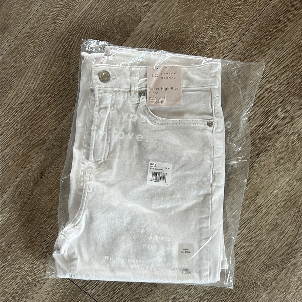 LC Lauren Conrad Shaping jeans size 12L - Picture 2 of 2